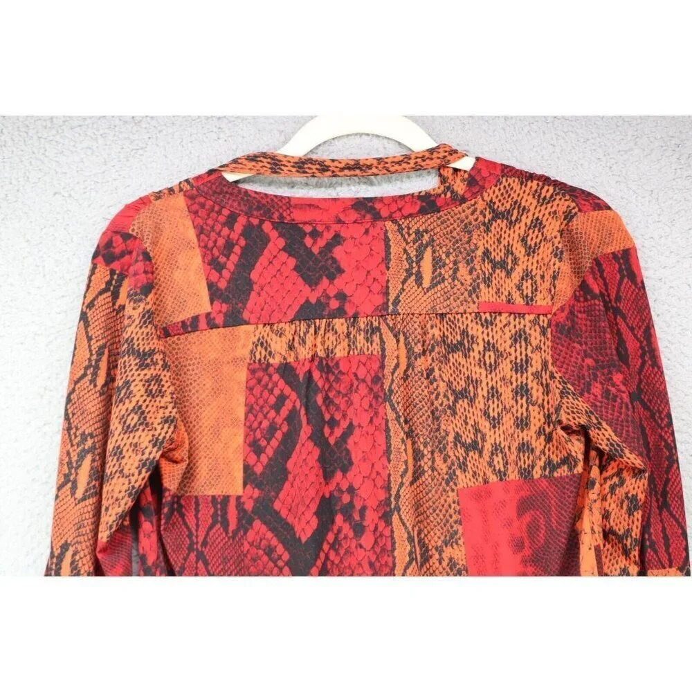 Michael Kors Long Sleeve Roll-Tabbed Dress-Size XS-Chains